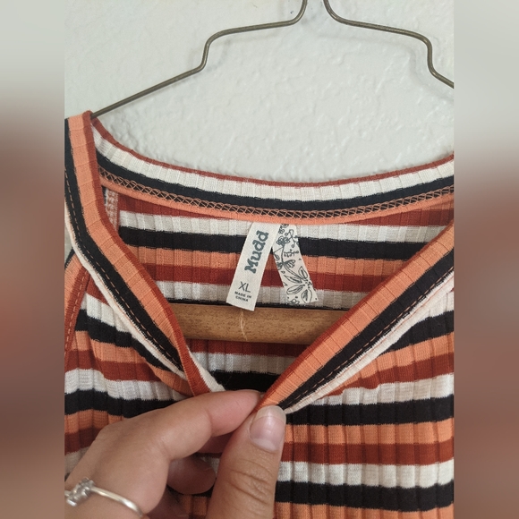 Mudd striped halter top - Picture 4 of 4